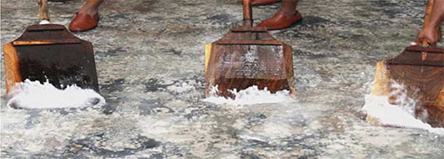 Hand Cleaning an Oriental Rug